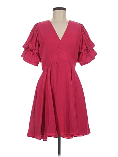 Pre-owned 1.state Cocktail Dress In Burgundy