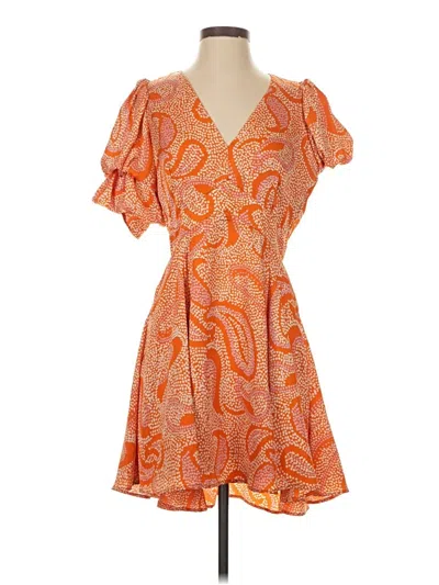 Pre-owned 1.state Cocktail Dress In Orange