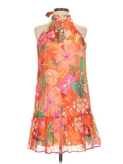 Pre-owned 1.state Cocktail Dress In Orange
