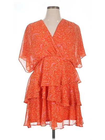 Pre-owned 1.state Cocktail Dress In Orange