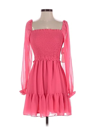 Pre-owned 1.state Cocktail Dress In Pink