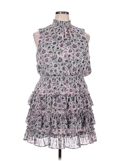 Pre-owned 1.state Cocktail Dress In Purple