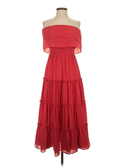 Pre-owned 1.state Cocktail Dress In Red