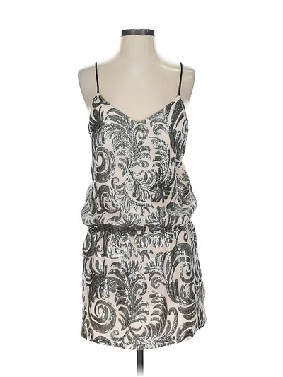 Pre-owned 1.state Cocktail Dress In Silver