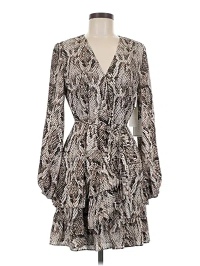 Pre-owned 1.state Cocktail Dress In Silver