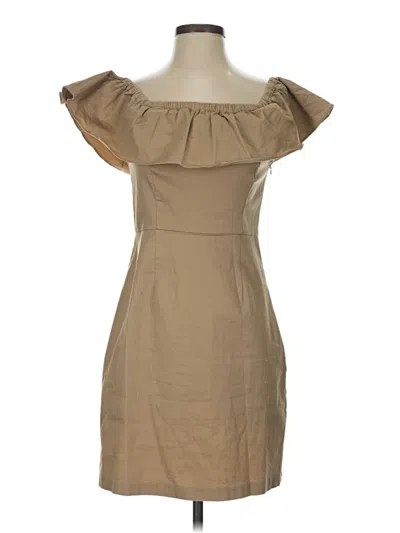 Pre-owned 1.state Cocktail Dress In Tan