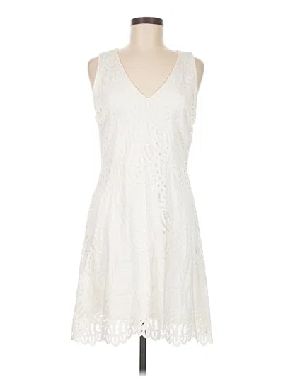 Pre-owned 1.state Cocktail Dress In White