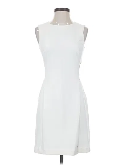 Pre-owned 1.state Cocktail Dress In White