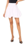 1.state Cotton Bubble Hem Miniskirt In White
