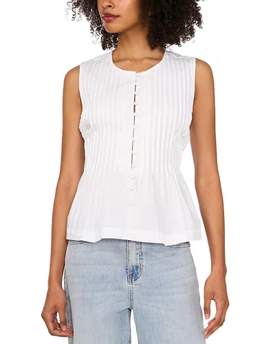 1.STATE COTTON PINTUCK BLOUSE