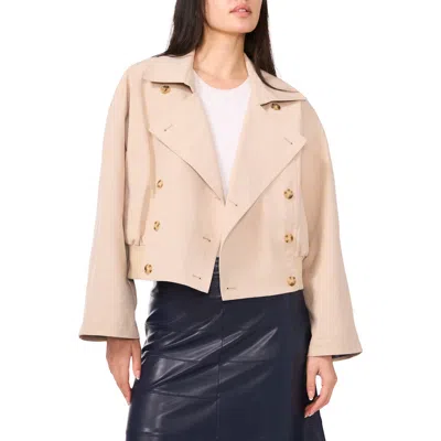 1.state Crop Trench Coat