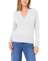1.state Cross Front Long Sleeve Sweater In Multi