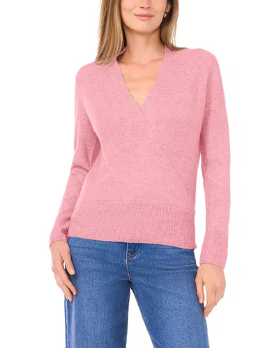 1.state Cross Front Long Sleeve Sweater In Multi