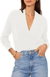 1.state Cross Front Sweater