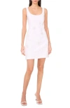 1.state Crystal Detail Minidress In Ultra White