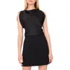 1.state Drapey Sleeveless Top In Black