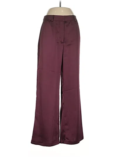 Pre-owned 1.state Dress Pants In Burgundy
