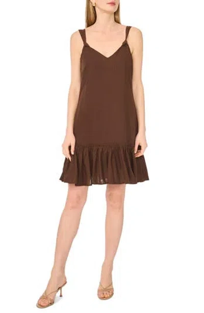 1.state Drop Waist Dress In Cappuccino