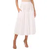 1.state Eyelet Embroidery A-line Cotton Skirt