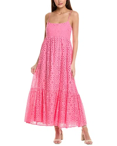 1.state Flounce Hem Maxi Dress In Pink