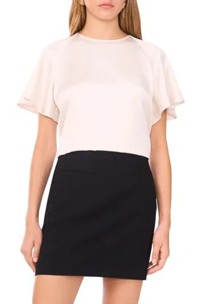 1.state Flutter Sleeve Top In Multi