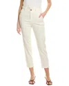 1.state Fly Front Paperbag Pant In White