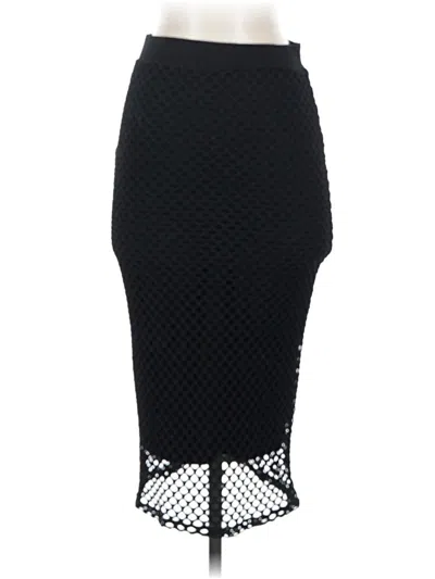 Pre-owned 1.state Formal Skirt In Black
