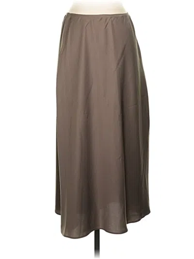 Pre-owned 1.state Formal Skirt In Brown