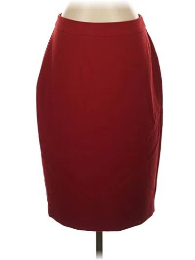 Pre-owned 1.state Formal Skirt In Burgundy