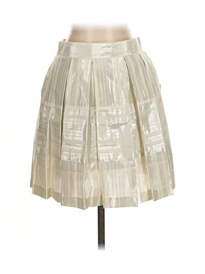 Pre-owned 1.state Formal Skirt In Gold