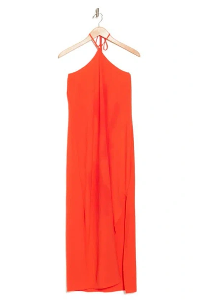 1.state Halter Dress In Orange