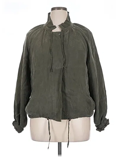 Pre-owned 1.state Jacket In Green