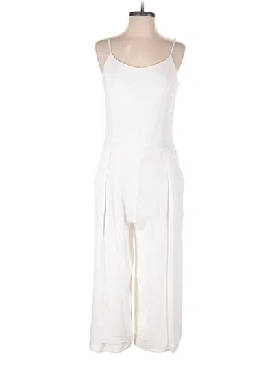 Pre-owned 1.state Jumpsuit In White