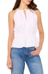 1.state Keyhole Peplum Tank