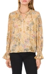1.state Peasant Blouse In Cathay Spice