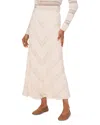 1.state Women's A-line Pull-on Maxi Skirt In New Ivory