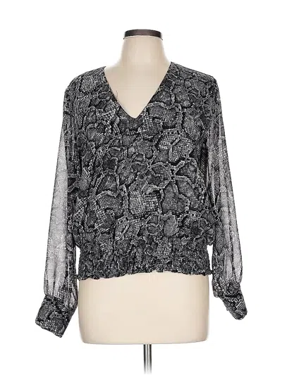 Pre-owned 1.state Long Sleeve Blouse