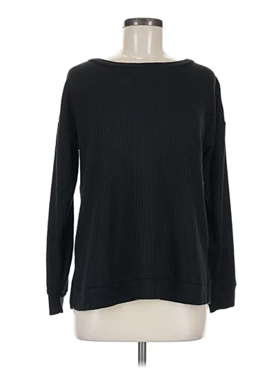 Pre-owned 1.state Long Sleeve T-shirt In Black