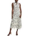 1.state Maxi Dress In Multi