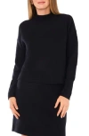 1.state Mock Neck Sweater In Black