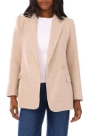 1.state One-button Herringbone Blazer In Gray