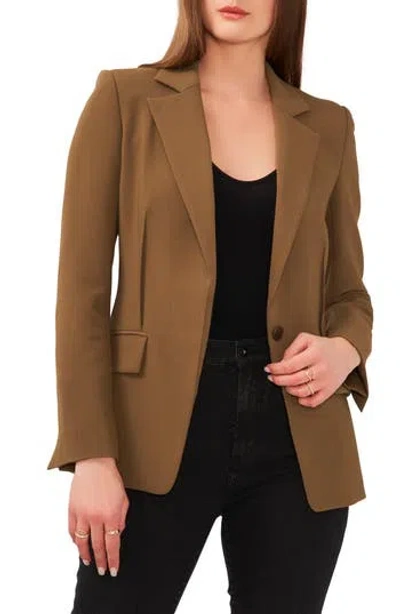 1.state One-button Blazer In Beech