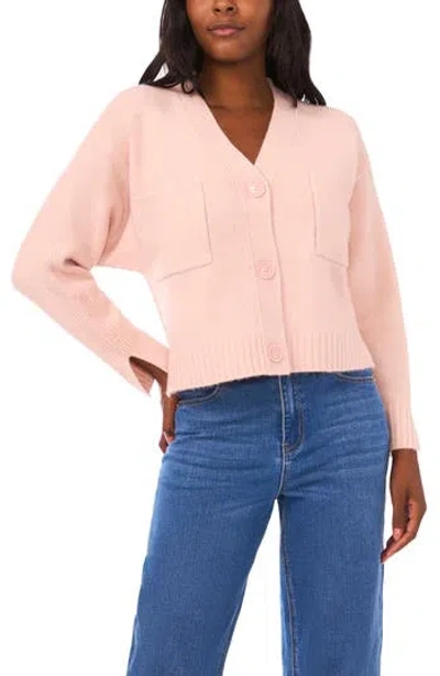 1.state Pocket Cardigan In Sepia Rose