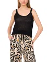 1.state Pointelle Tank Top In Black