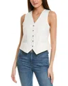 1.state Princess Seam Vest In White