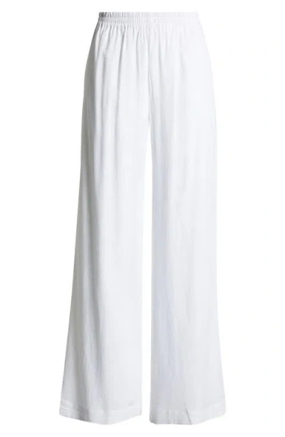 1.state Pull-on Wide Leg Pants In White