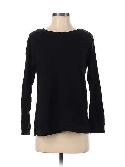 Pre-owned 1.state Pullover Sweater In Black