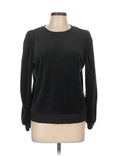 Pre-owned 1.state Pullover Sweater In Black