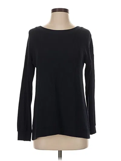 Pre-owned 1.state Pullover Sweater In Black