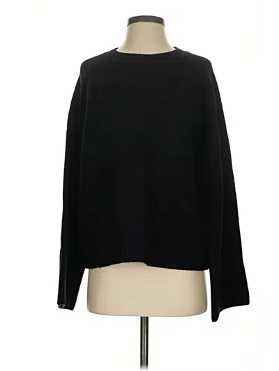 Pre-owned 1.state Pullover Sweater In Black